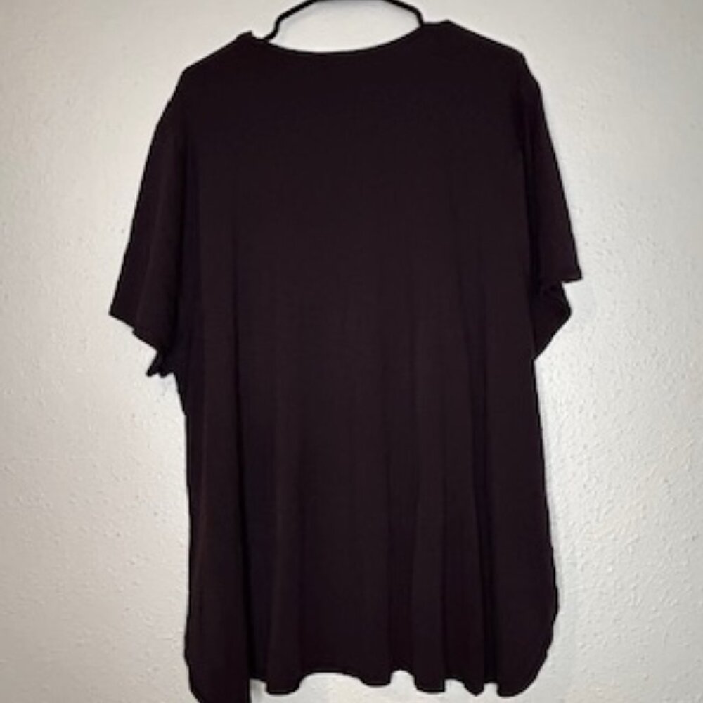 J. Jill Fit Progress Pima Stretch Shirttail Tee Size 4X - Picture 4 of 4